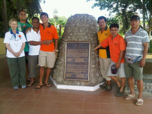 The end of walk on 4/4/2013;at Ranau POWs campsite